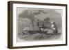 The Confederate Sloop-Of-War Sumter Capturing Two Federal Merchantmen Off Gibraltar-Edwin Weedon-Framed Giclee Print