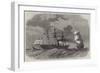 The Confederate Sloop-Of-War Sumter Capturing Two Federal Merchantmen Off Gibraltar-Edwin Weedon-Framed Giclee Print