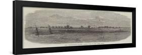 The Confederate Steamer Florida Sunk in the James River-null-Framed Giclee Print