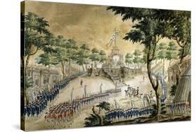 The Confederation of Dijon During the Feast of the Federation of the National Guard-null-Stretched Canvas