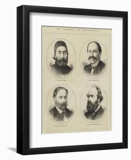 The Conference at Constantinople-null-Framed Giclee Print