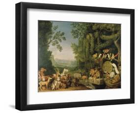 The Conference of the Animals From: Reynard the Fox-Johann Heinrich Wilhelm Tischbein-Framed Giclee Print