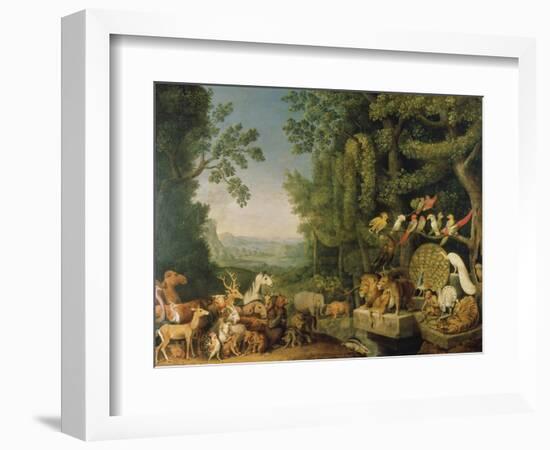 The Conference of the Animals From: Reynard the Fox-Johann Heinrich Wilhelm Tischbein-Framed Giclee Print