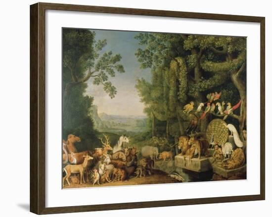 The Conference of the Animals From: Reynard the Fox-Johann Heinrich Wilhelm Tischbein-Framed Giclee Print