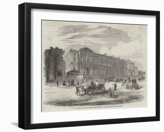 The Conferences at Paris, Hotel of the Minister for Foreign Affairs-null-Framed Giclee Print