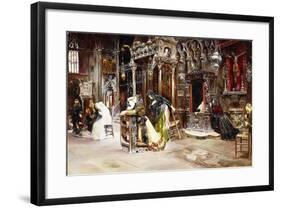 The Confession, 1893-Jose Gallegos Arnosa-Framed Giclee Print