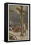 The Confession of Saint Longinus, Illustration from 'The Life of Our Lord Jesus Christ', 1886-94-James Tissot-Framed Stretched Canvas