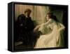 The Confession-Frank Bernard Dicksee-Framed Stretched Canvas