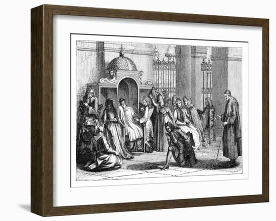 The Confession-Bernard Picart-Framed Giclee Print