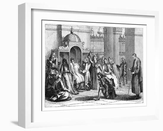 The Confession-Bernard Picart-Framed Giclee Print