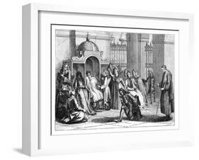 The Confession-Bernard Picart-Framed Giclee Print