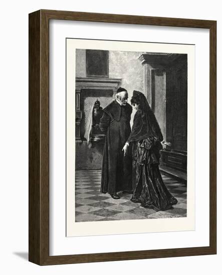 The Confession-Ludwig Passini-Framed Giclee Print