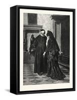 The Confession-Ludwig Passini-Framed Stretched Canvas