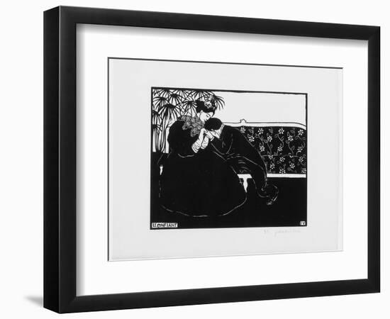 The Confidante, 1895-Félix Vallotton-Framed Giclee Print