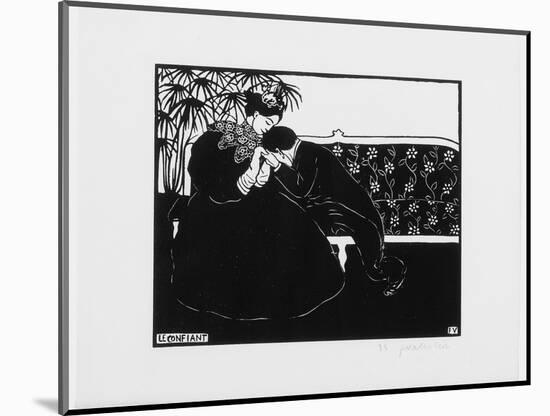 The Confidante, 1895-Félix Vallotton-Mounted Giclee Print