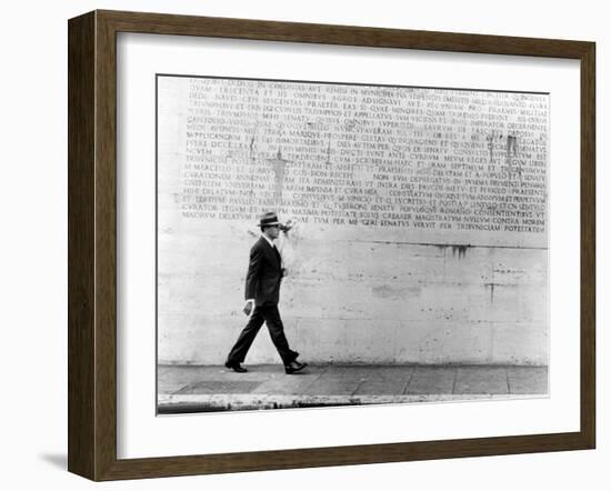 The Conformist, (aka Il Conformista), Jean Louis Trintignant, 1970-null-Framed Photo