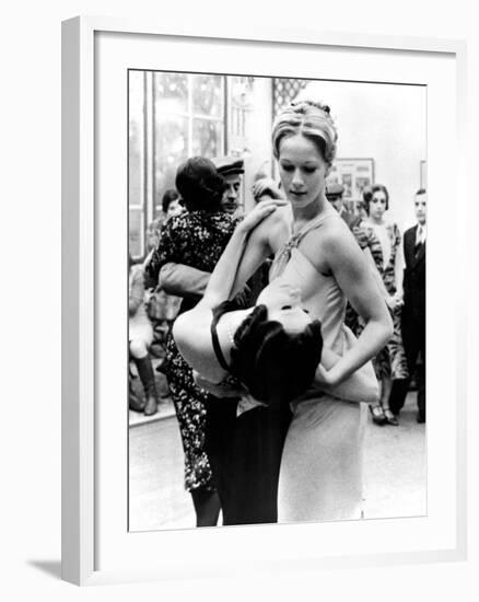 The Conformist, (aka Il Conformista), Stefania Sandrelli, Dominique Sanda, 1970-null-Framed Photo