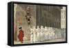 The Confraternity of Brotherhood-Antoine Jean-Baptiste Thomas-Framed Stretched Canvas