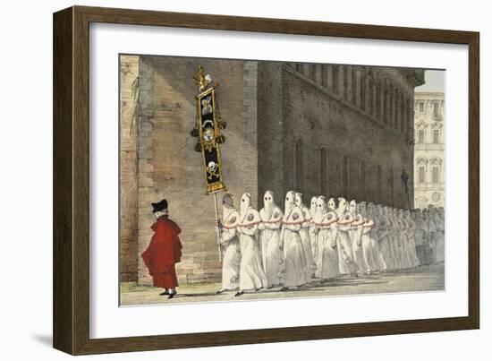 The Confraternity of Brotherhood-Antoine Jean-Baptiste Thomas-Framed Giclee Print