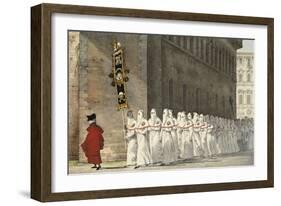 The Confraternity of Brotherhood-Antoine Jean-Baptiste Thomas-Framed Giclee Print