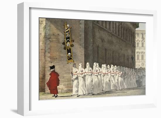 The Confraternity of Brotherhood-Antoine Jean-Baptiste Thomas-Framed Giclee Print