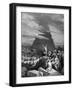 The Confusion of Tongues (Tower of Babel) - Bible-Gustave Dore-Framed Giclee Print