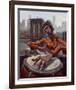 The Conga Player-BUA-Framed Art Print