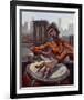 The Conga Player-BUA-Framed Art Print