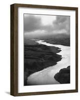 The Congo River Running in Betwenn the Jungle-Dmitri Kessel-Framed Photographic Print