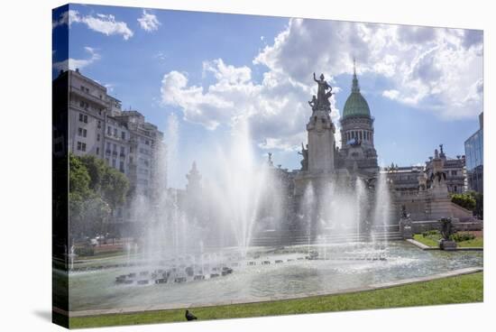 The Congress Building, Buenos Aires, Argentina-Peter Groenendijk-Stretched Canvas