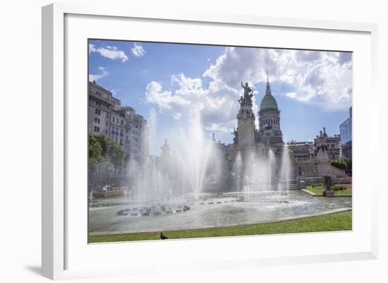 The Congress Building, Buenos Aires, Argentina-Peter Groenendijk-Framed Photographic Print