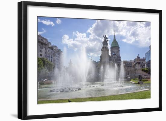 The Congress Building, Buenos Aires, Argentina-Peter Groenendijk-Framed Photographic Print