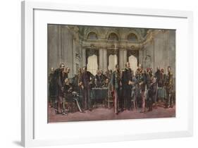 The Congress of Berlin-Stefano Bianchetti-Framed Giclee Print