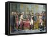 The Congress of Erfurt-Stefano Bianchetti-Framed Stretched Canvas