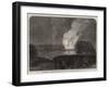 The Congress of German Sovereigns at Frankfort, Fireworks on the Banks of the Maine-null-Framed Giclee Print