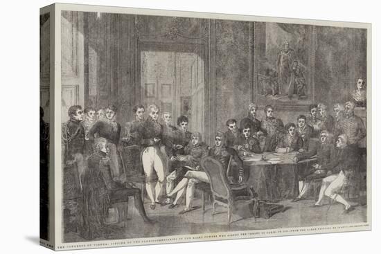 The Congress of Vienna-Edmond Morin-Stretched Canvas