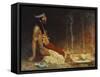 The Conjurer-Eanger Irving Couse-Framed Stretched Canvas