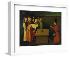 The Conjuror, 1475-80-Hieronymus Bosch-Framed Giclee Print