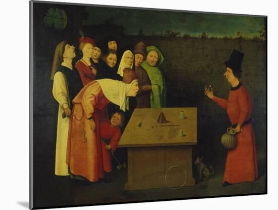 The Conjuror, 1475-80-Hieronymus Bosch-Mounted Giclee Print