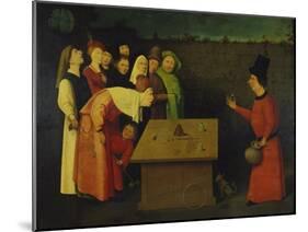 The Conjuror, 1475-80-Hieronymus Bosch-Mounted Giclee Print