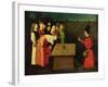 The Conjuror (Pre-Restoration)-Hieronymus Bosch-Framed Giclee Print
