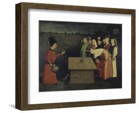 The Conjuror-Hieronymus Bosch-Framed Giclee Print