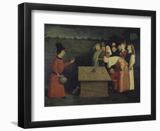 The Conjuror-Hieronymus Bosch-Framed Giclee Print