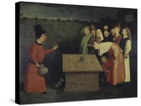 The Conjuror-Hieronymus Bosch-Stretched Canvas