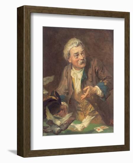 The Conjuror-Robert Alexander Hillingford-Framed Giclee Print