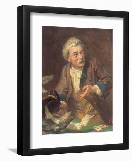 The Conjuror-Robert Alexander Hillingford-Framed Giclee Print