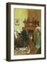 The Connoisseur, 1893 (Oil on Canvas)-Rowland Holyoake-Framed Giclee Print