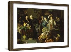 The Connoisseurs-Louis Charles Moeller-Framed Giclee Print