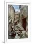 The Conquered Trenches of Perthes, Champagne, France, October 1915-Francois Flameng-Framed Giclee Print