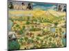 The Conquest of Africa, Board Game Based on the Travels of Sir Henry Morton Stanley-null-Mounted Giclee Print